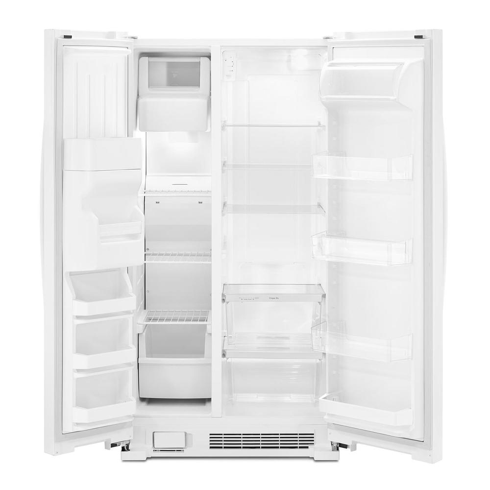 Kenmore 50042 25 cu. ft. Side-by-Side Refrigerator with Ice & Water ...