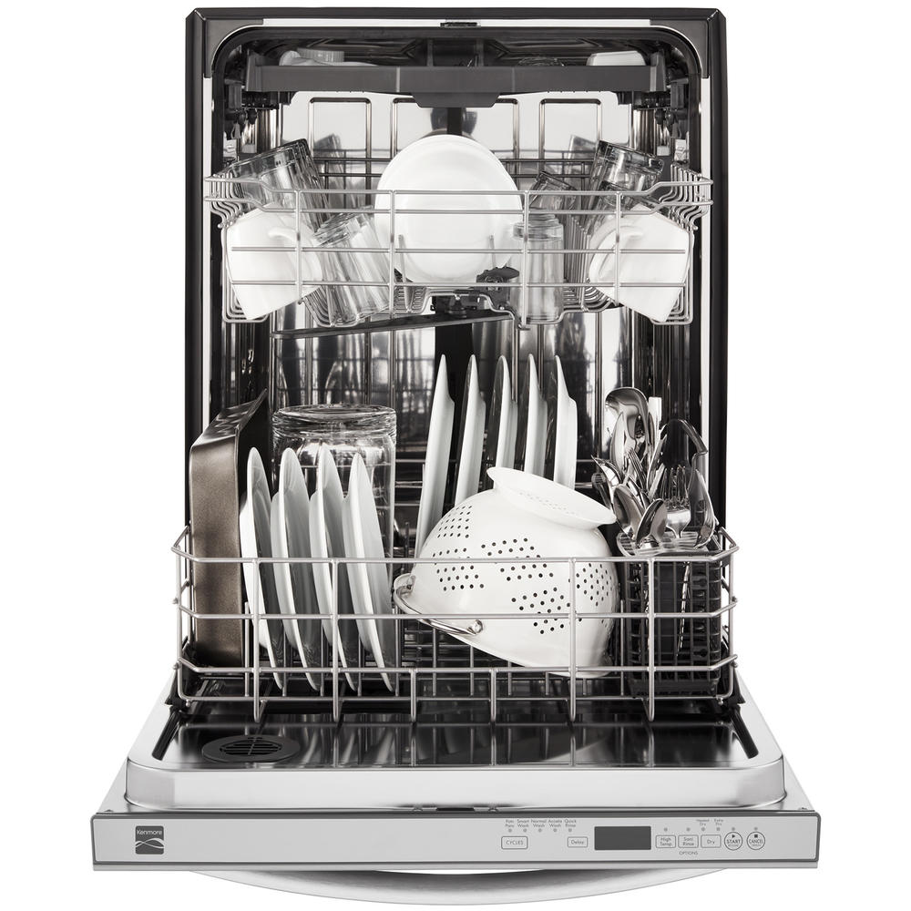 Kenmore 22-14175  24" Built-In Dishwasher w/ Removable 3rd Rack - Active Finish