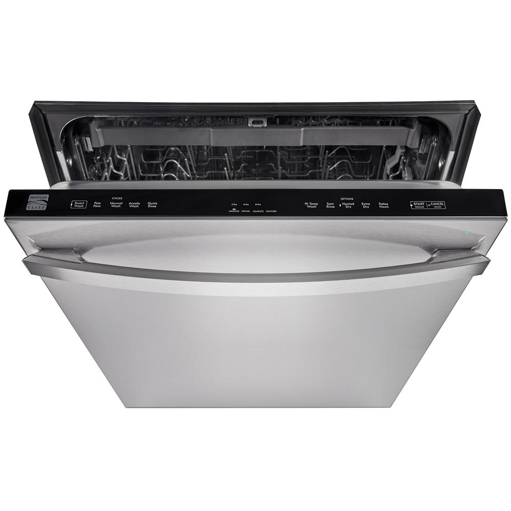 Kenmore Elite 2214845 24" BuiltIn Dishwasher w/ Removable 3rd Rack