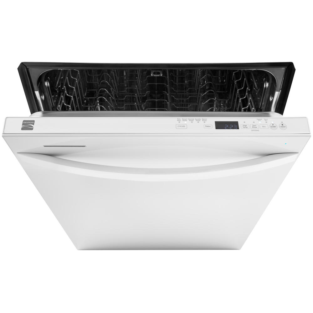 Kenmore 22-14142  24" Built-In Dishwasher w/ Stainless Tub - White