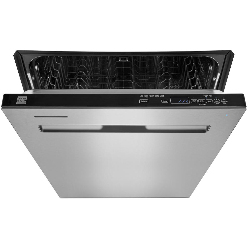 Kenmore 22-14165 24" Built-In Dishwasher w/ Stainless Tub - Active Finish