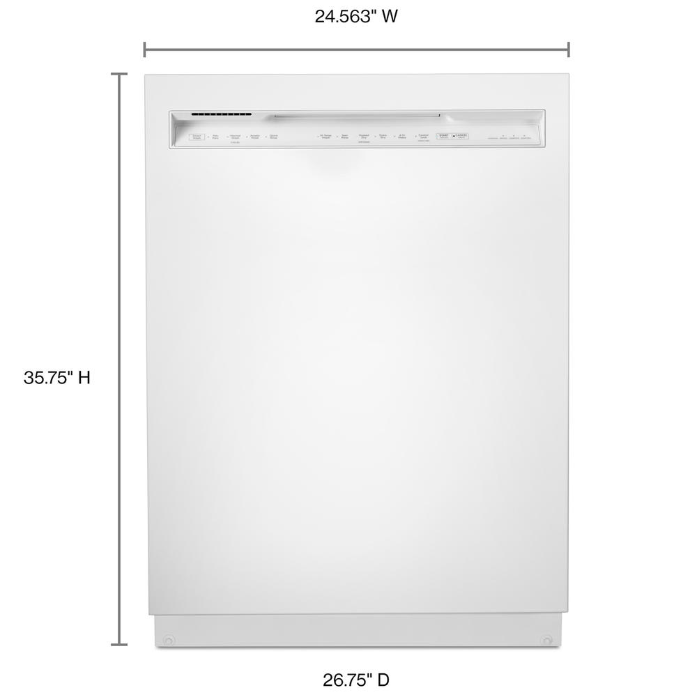 Kenmore Elite 22-14862 24" Built-In Dishwasher w/ Removable 3rd Rack- White