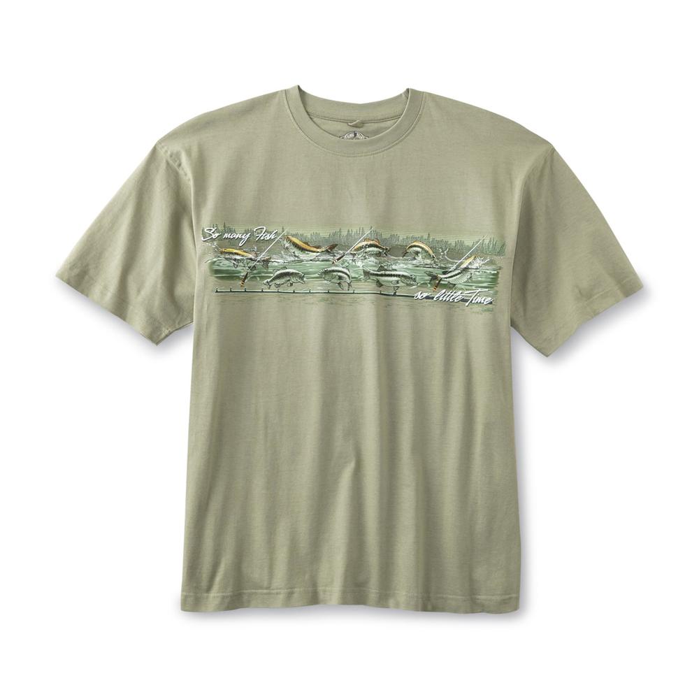 Outdoor Life&reg; Men's Graphic T-Shirt - So Many Fish by Out of Bounds