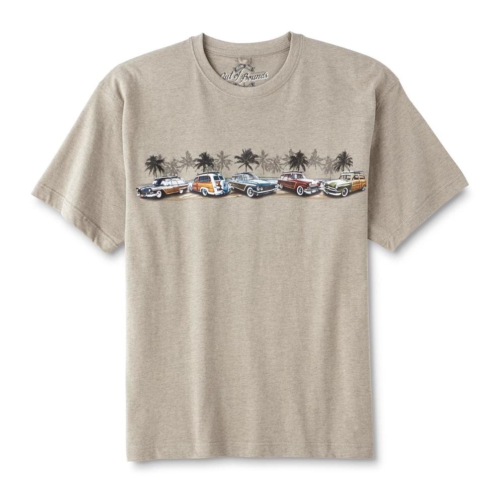 Outdoor Life Men's Big & Tall Graphic T-Shirt - Surf Cars by Out of Bounds