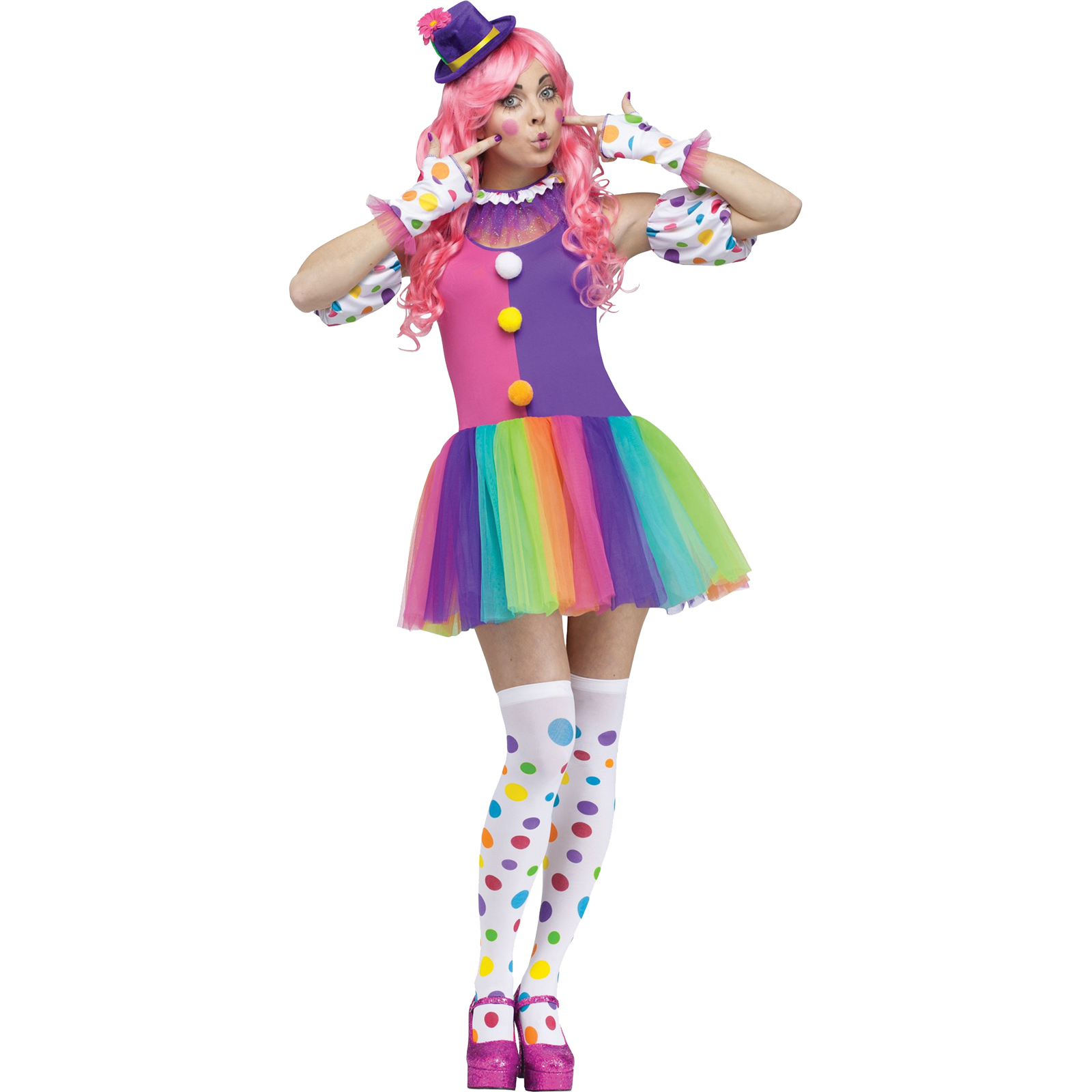 Women&#8217;s Clownin Around Costume