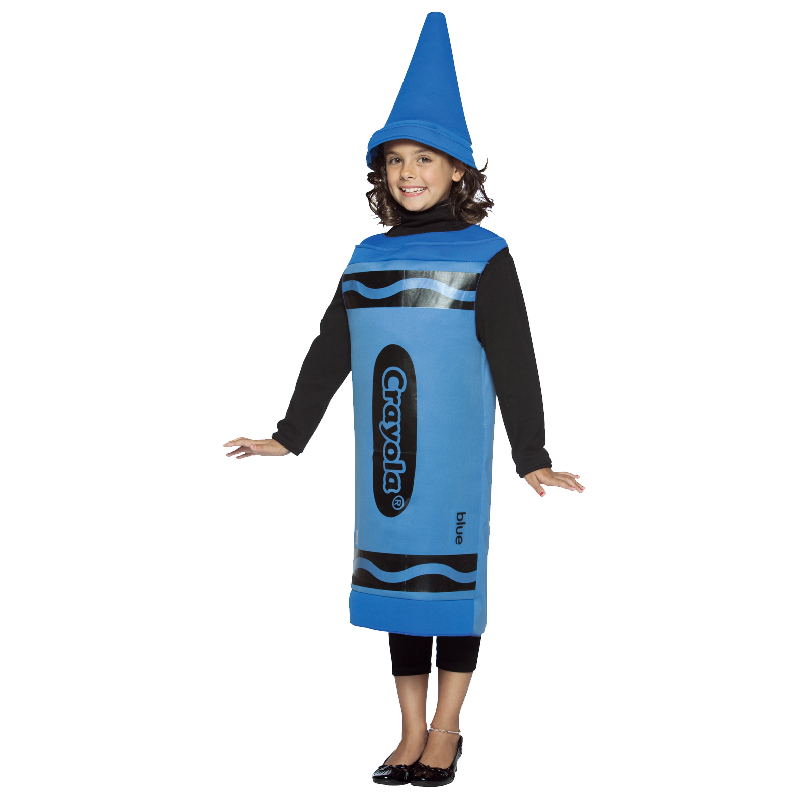 Girl&#8217;s Crayola Blue Costume Size: M