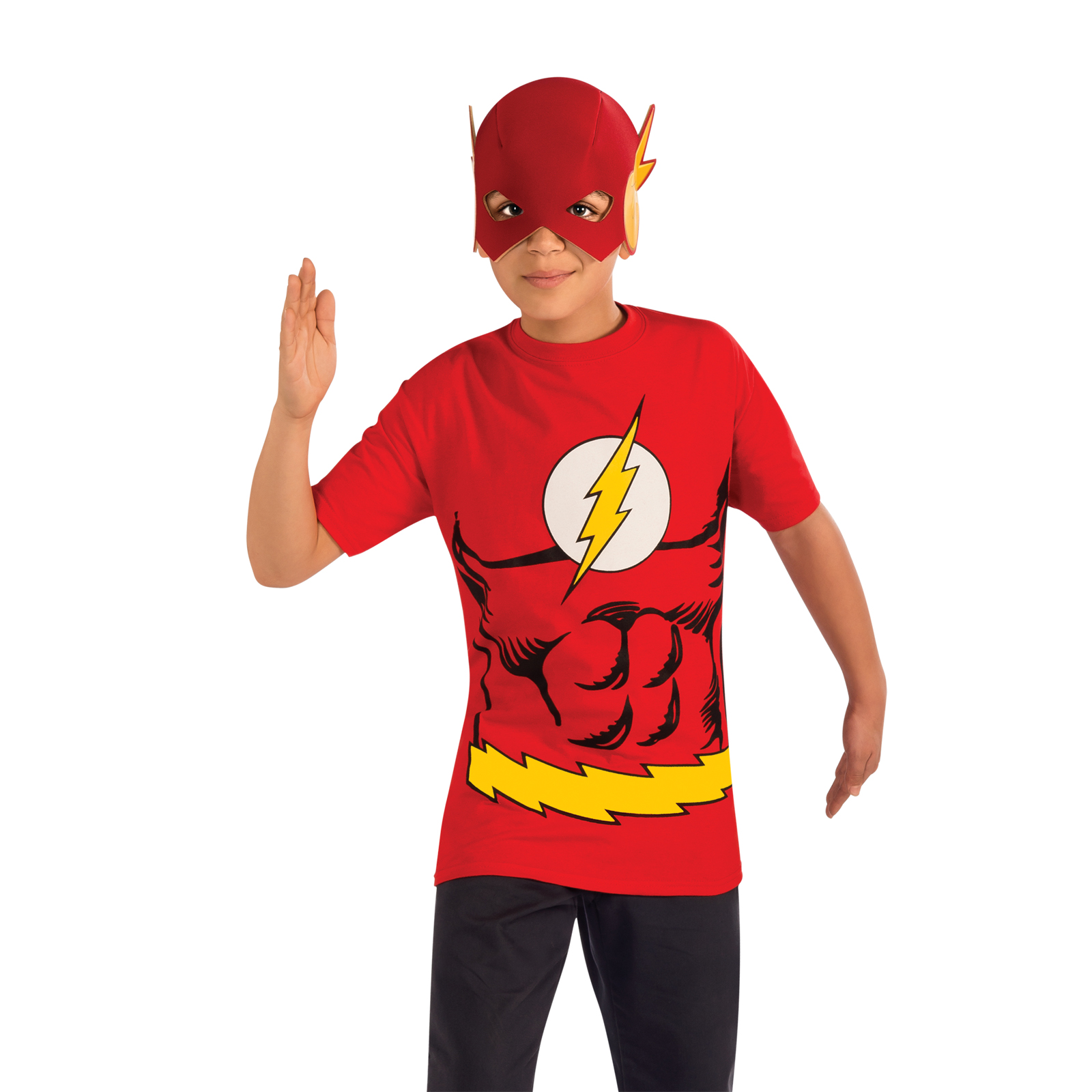 Boy&#8217;s Flash Shirt Mask Set