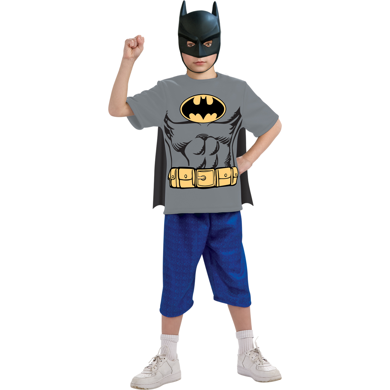 Boy&#8217;s Batman Shirt Mask Cape Set