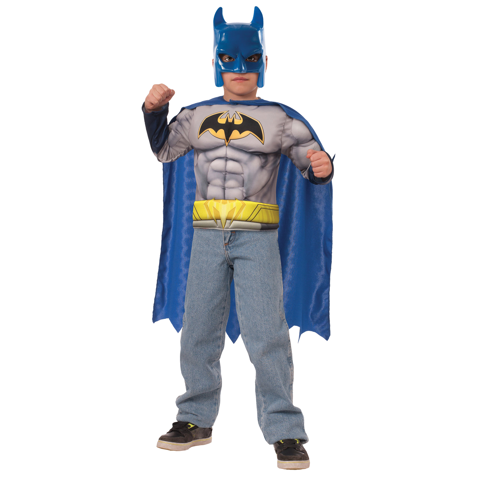 Boy&#8217;s Batman Muscle Chest Set Size: One Size Fits Most