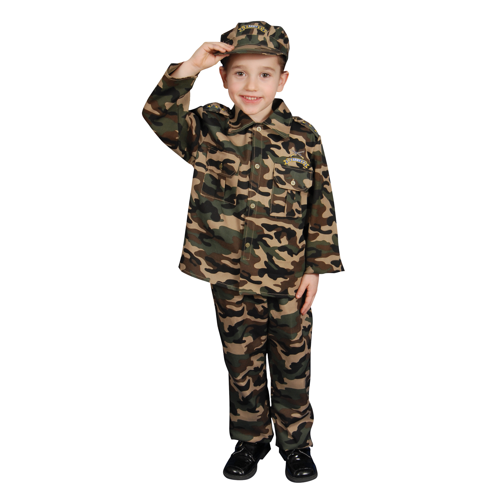 Toddler Army Costume Size: 2T-4T