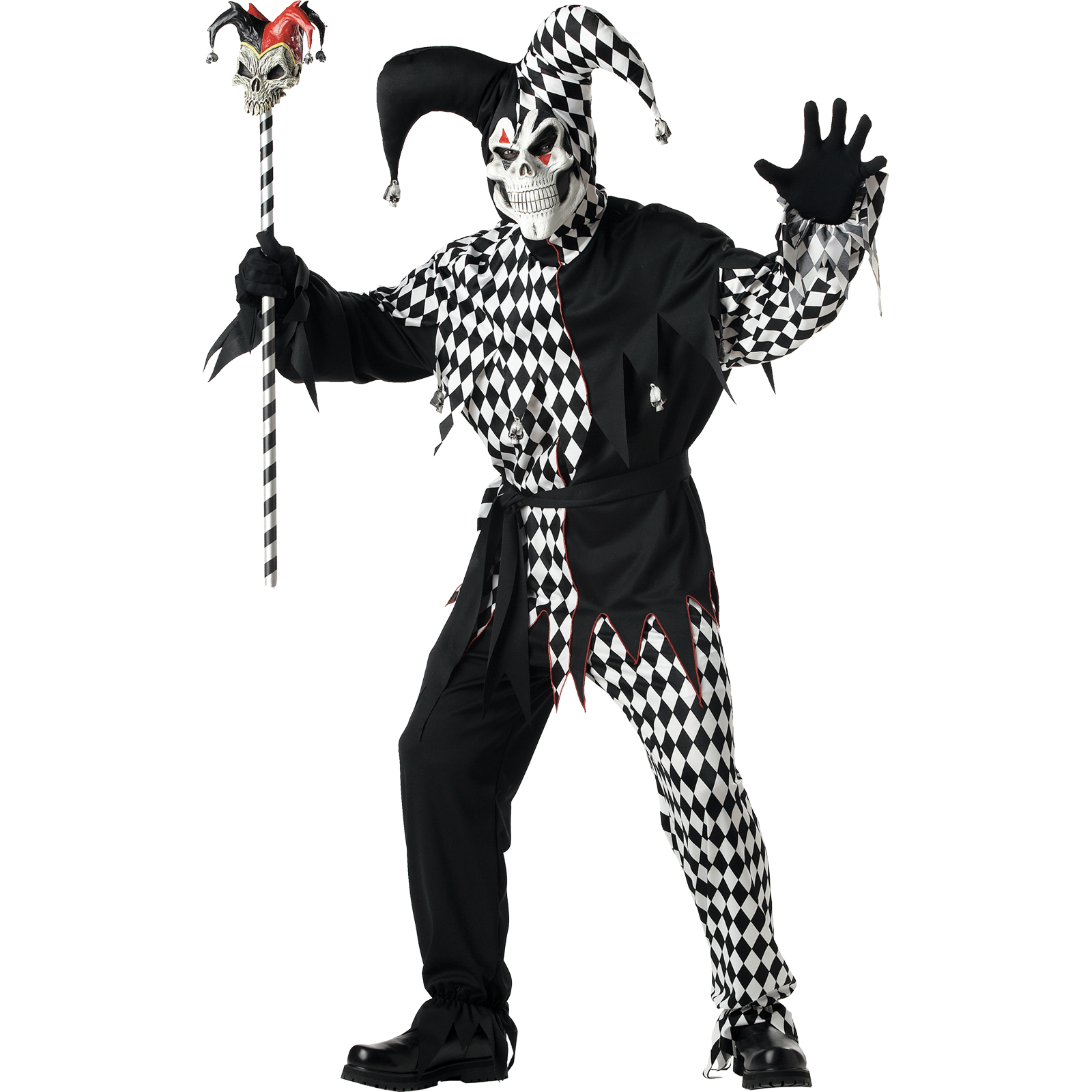 Men&#8217;s Evil Jester Costume