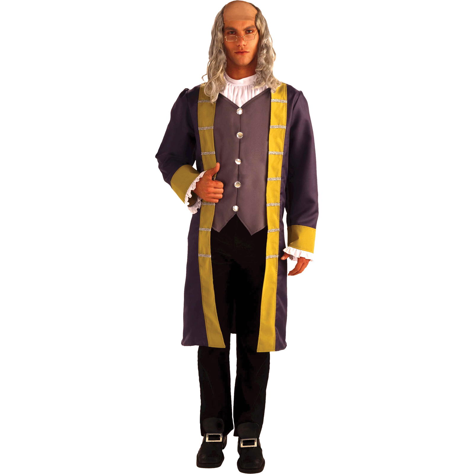 Men&#8217;s Ben Franklin Costume Size: One Size Fits Most
