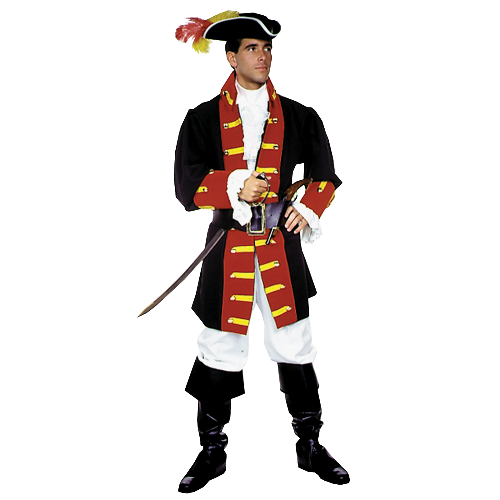 Men&#8217;s Captain Hook/Prince Suit Costume