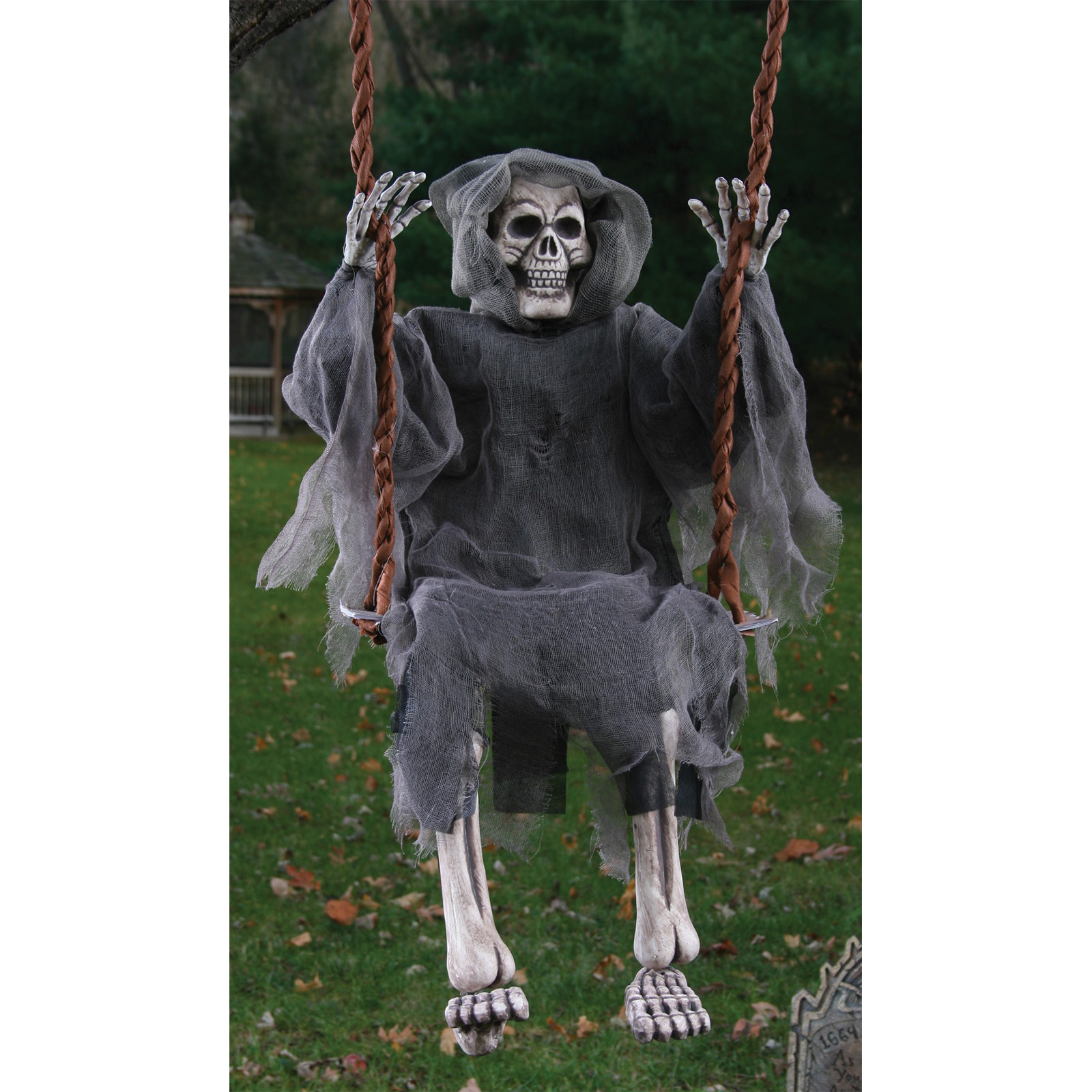 36&#8221; Swinging Reaper Halloween D&#233;cor
