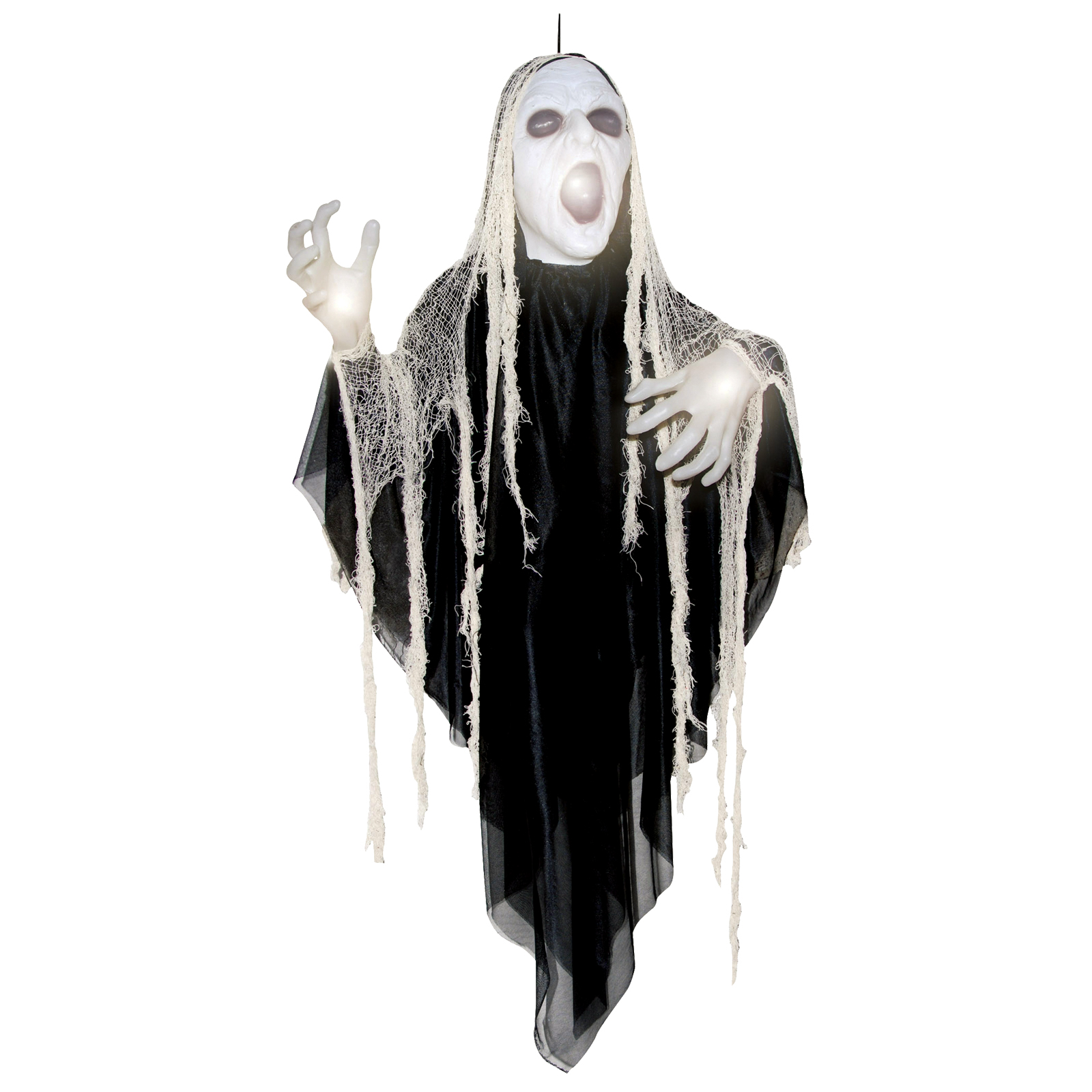 60" Sinister Reaper Light-Up with Creepy Sound Effects