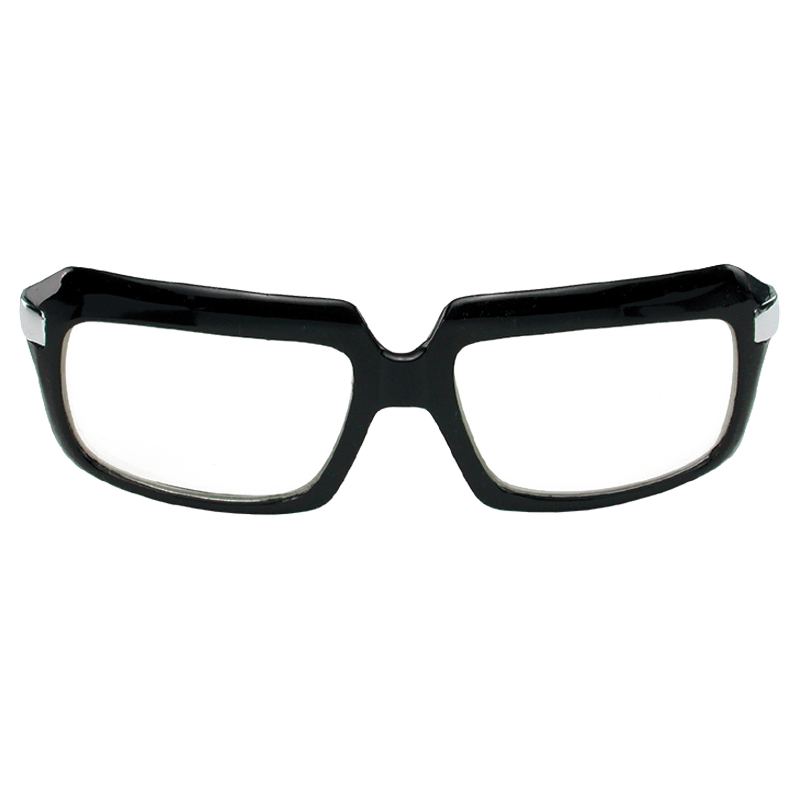 Glasses 80's Scratcher Black Costume Accessory, Size: One size Glasses 80's Scratcher Black Costume Accessory, Size: One size
