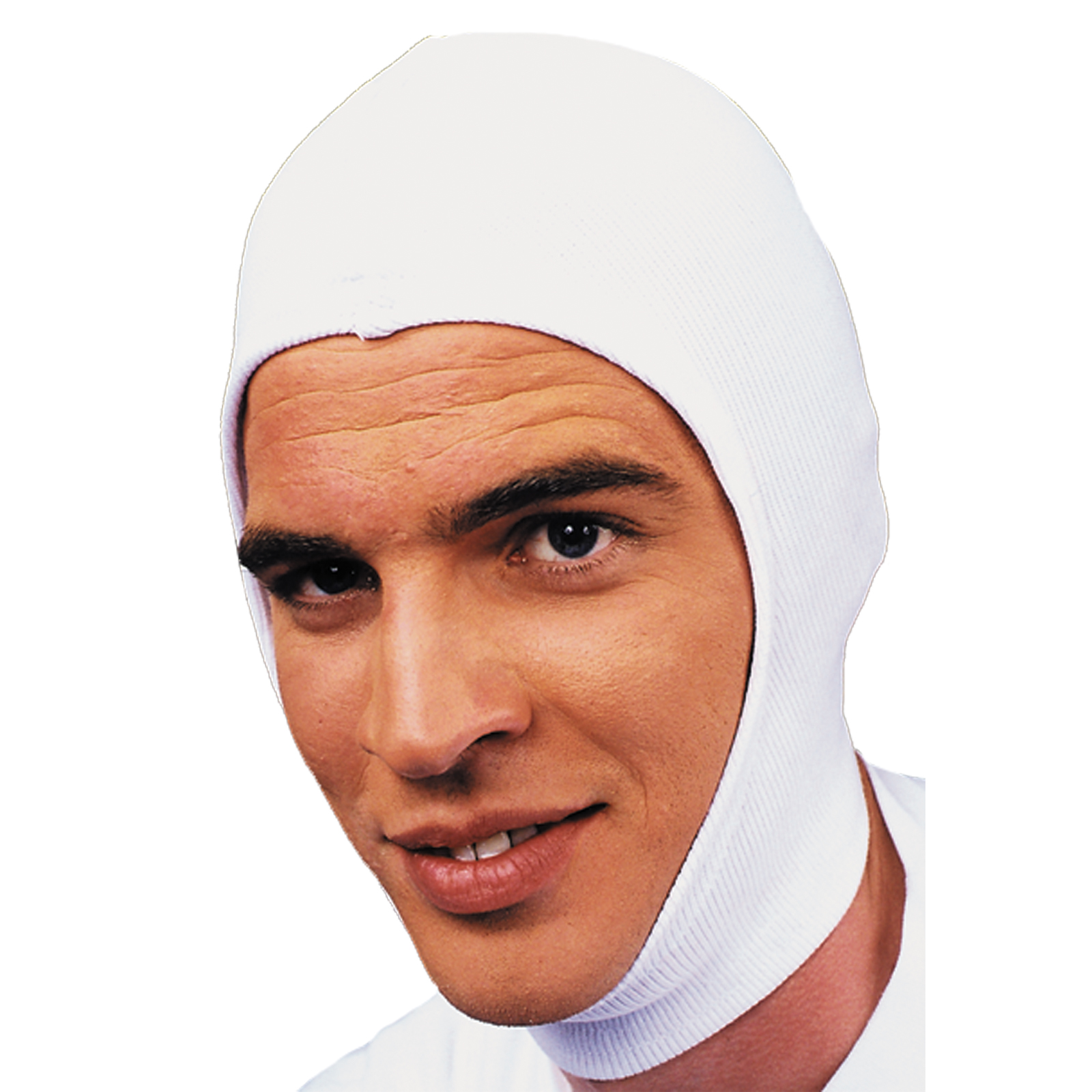 Hood Stretch White Costume Accessory Hood Stretch White Costume Accessory
