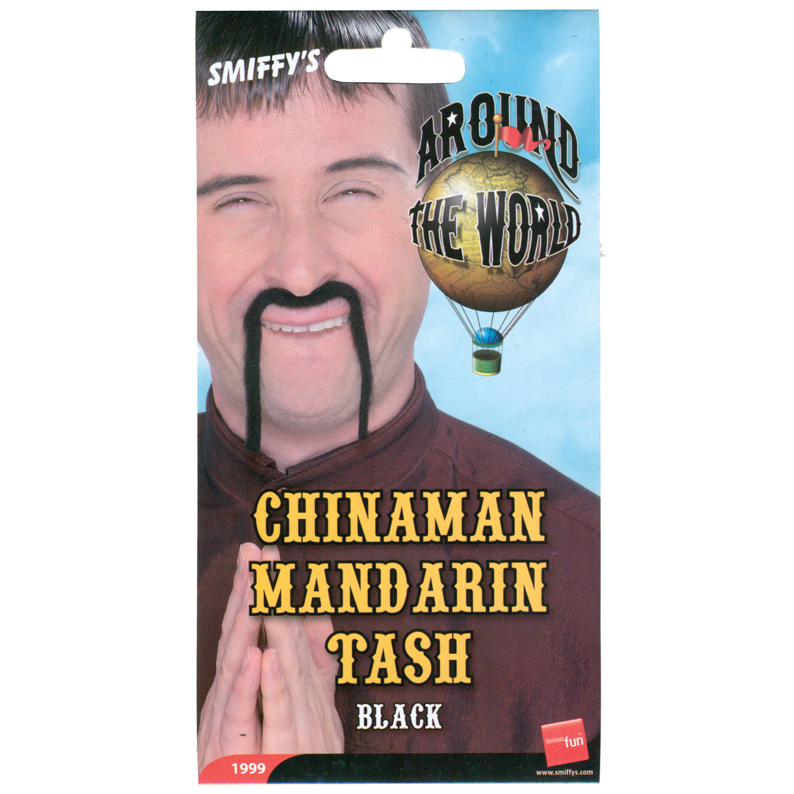 Chinese Mustache Black Costume Accessory Chinese Mustache Black Costume Accessory