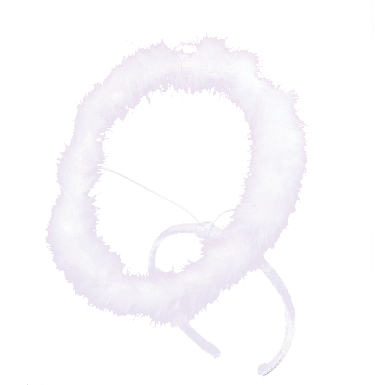 Halo Marabou White Costume Accessory Halo Marabou White Costume Accessory