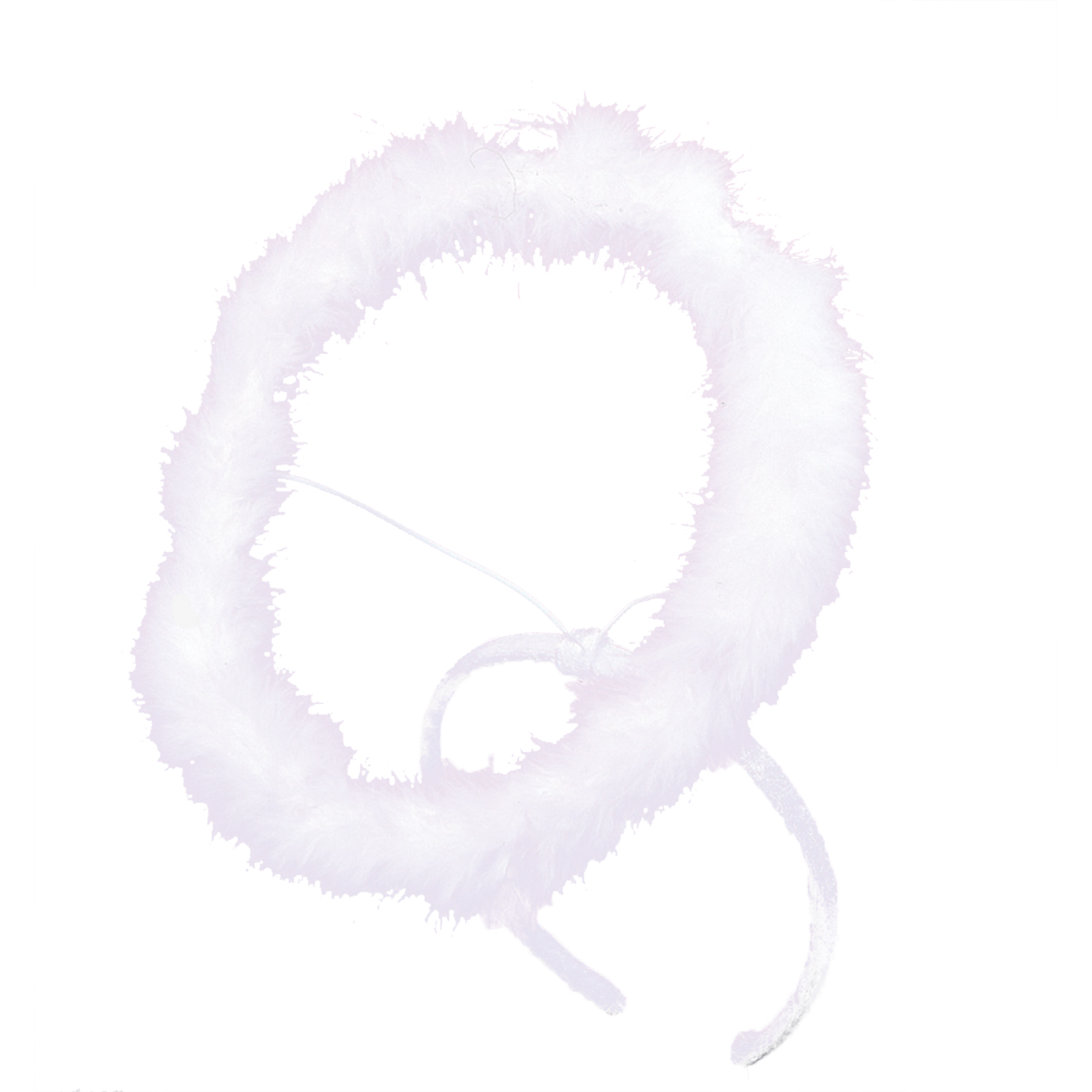 Halo Marabou White Costume Accessory