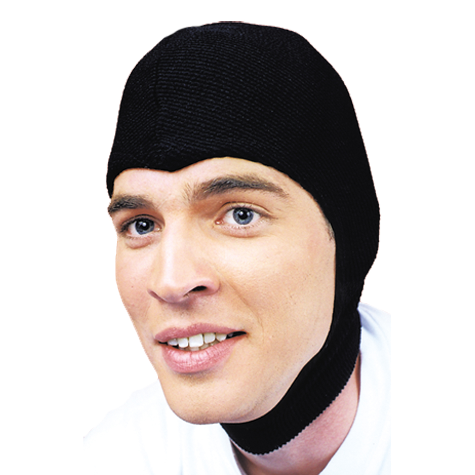 Hood Stretch Black Costume Accessory