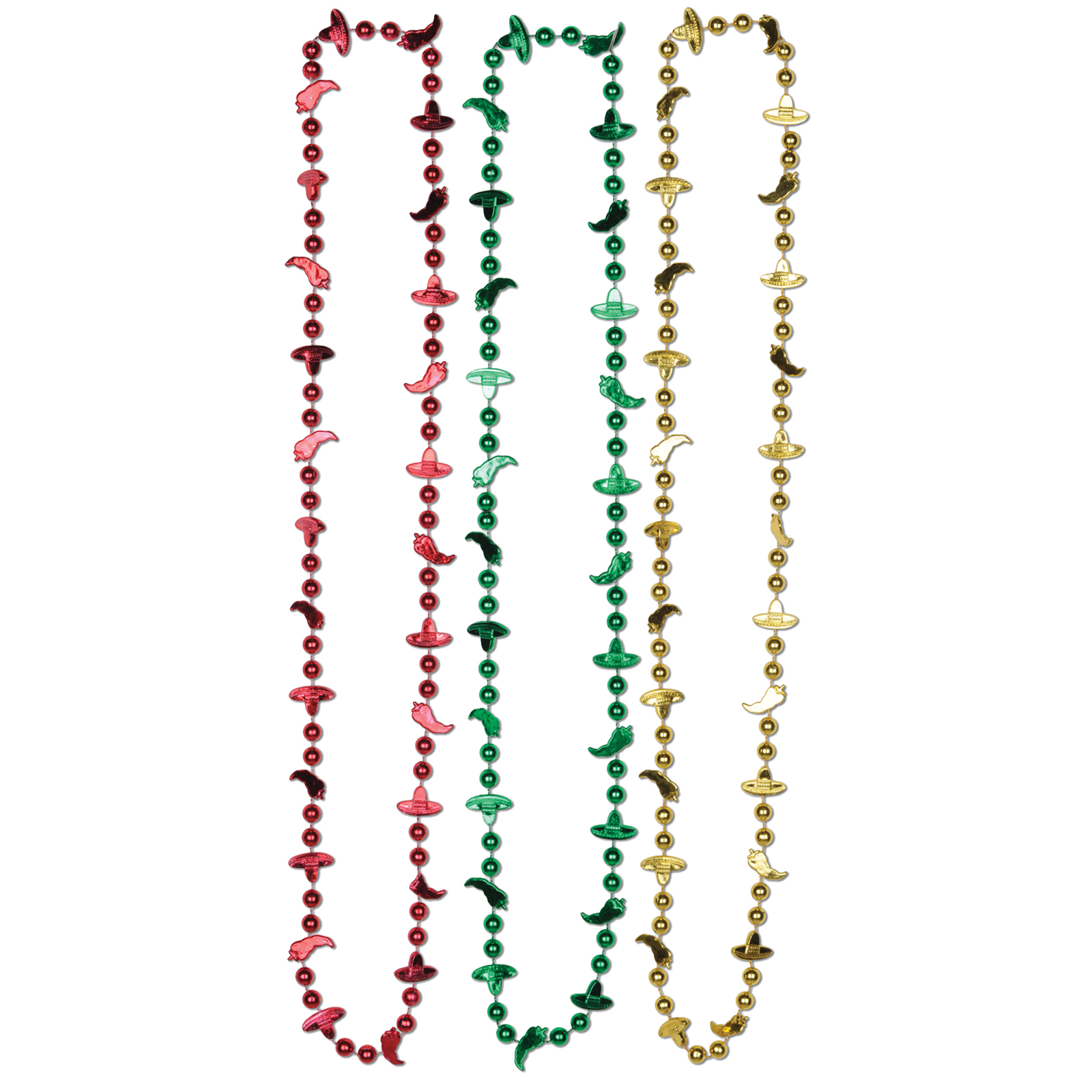 Fiesta Beads Costume Accessory, Size: Small Fiesta Beads Costume Accessory, Size: Small