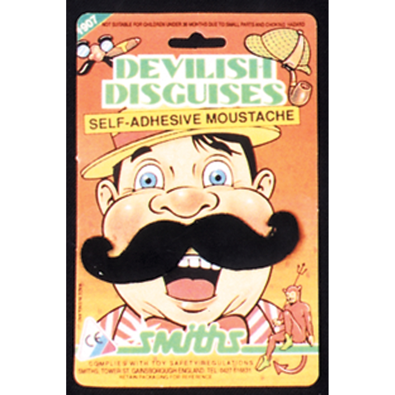 Handle Bar Mustache Black Costume Accessory Handle Bar Mustache Black Costume Accessory