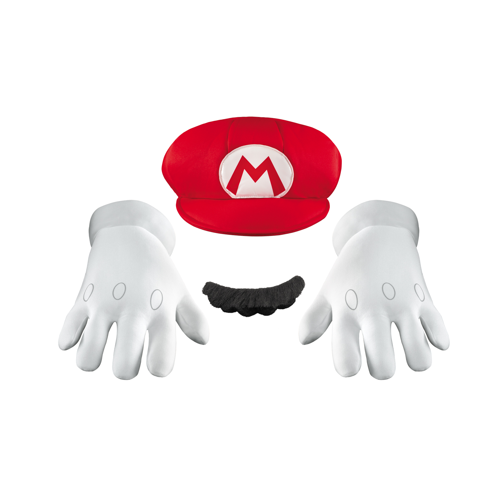 Mario Accessory Kit Adult Costume Accessory, Size: One size Mario Accessory Kit Adult Costume Accessory, Size: One size