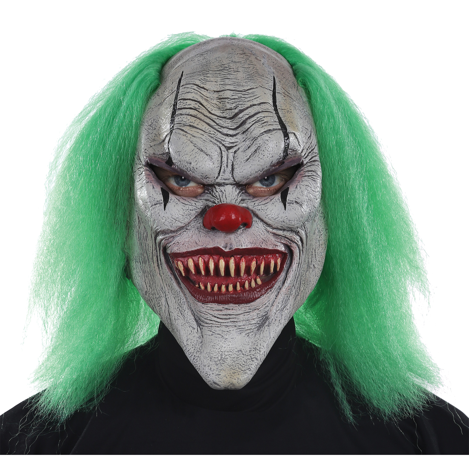 Evil Clown Mask Costume Accessory