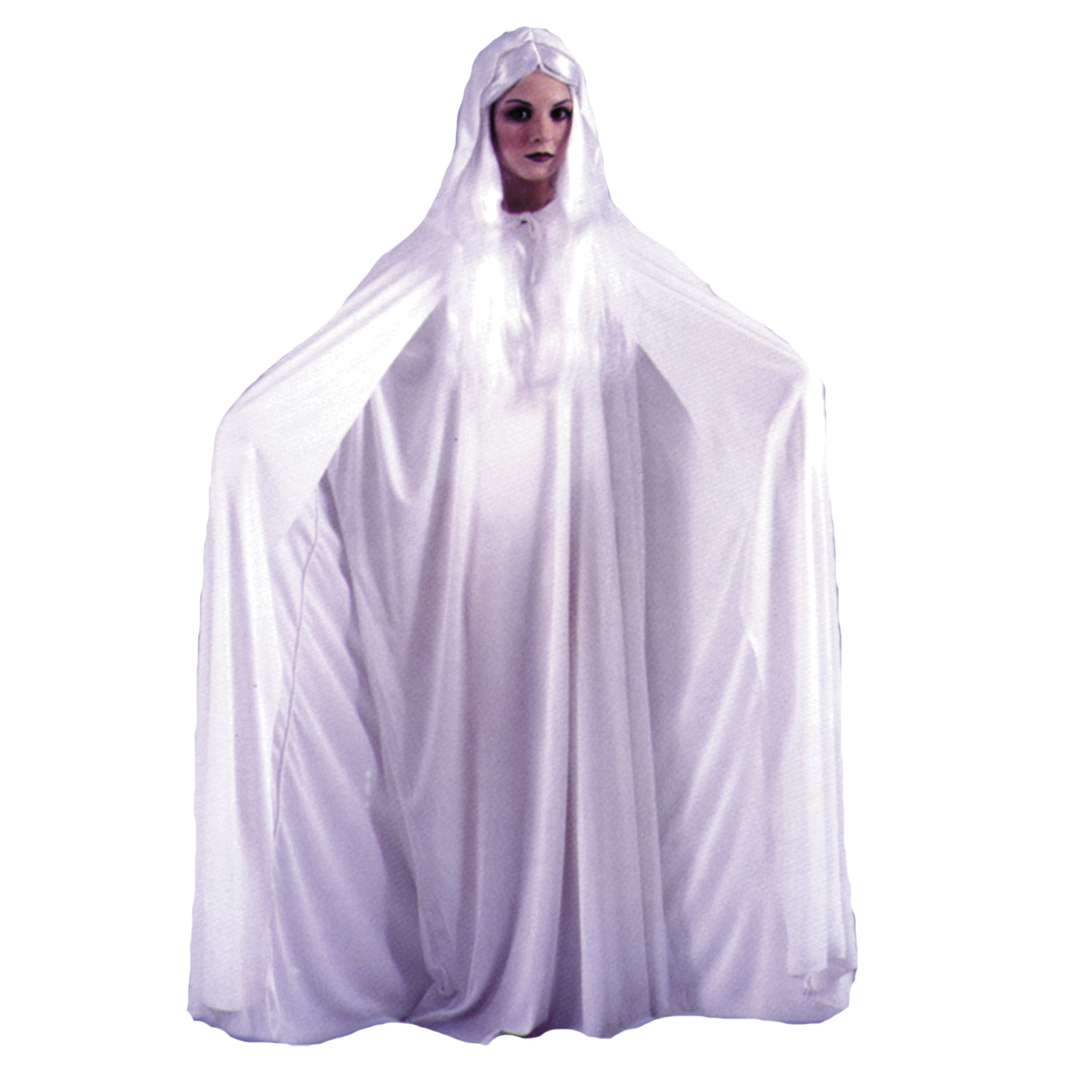 Cape 68 Inch Hooded White Costume Accessory
