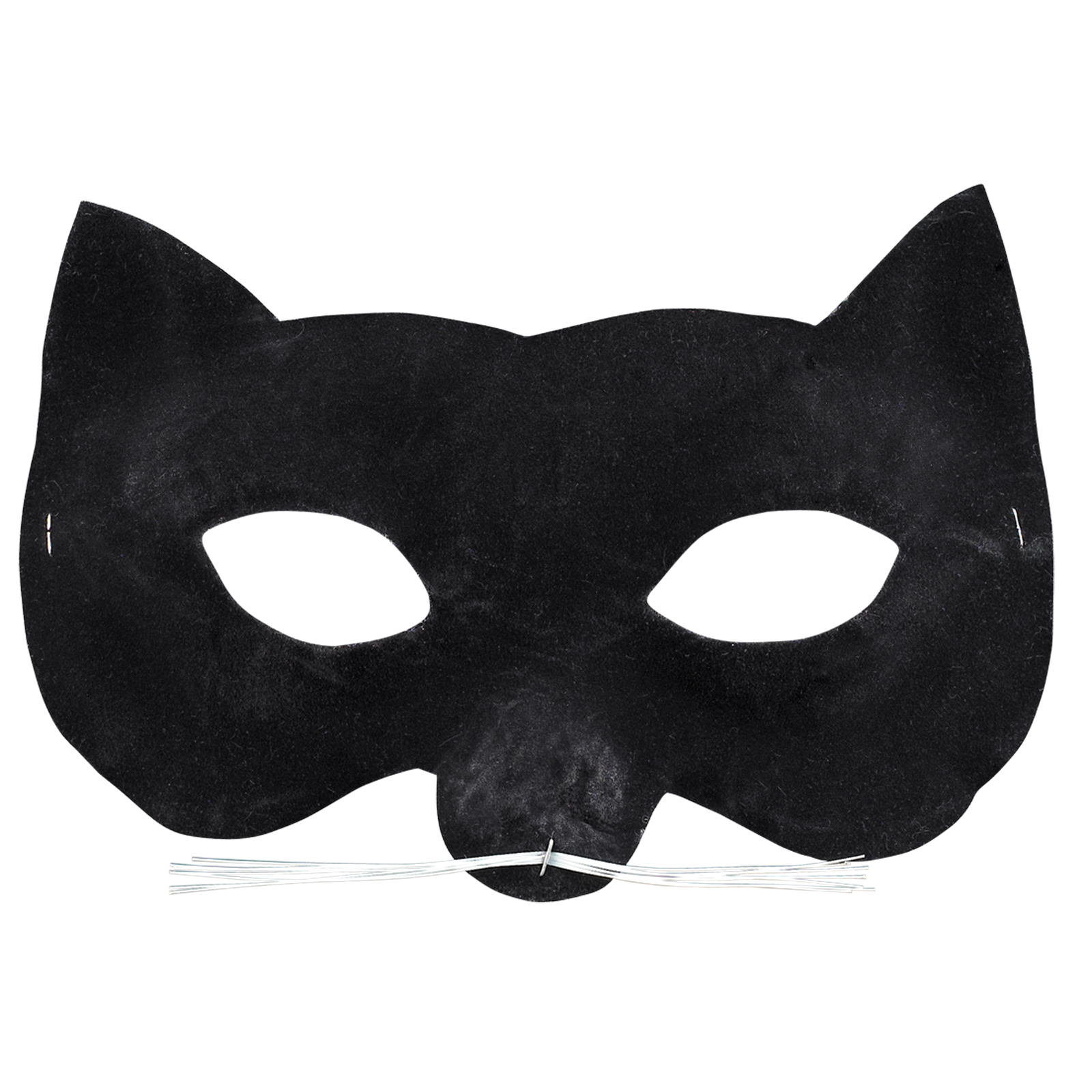 Cat Eye Mask Velvet Costume Accessory