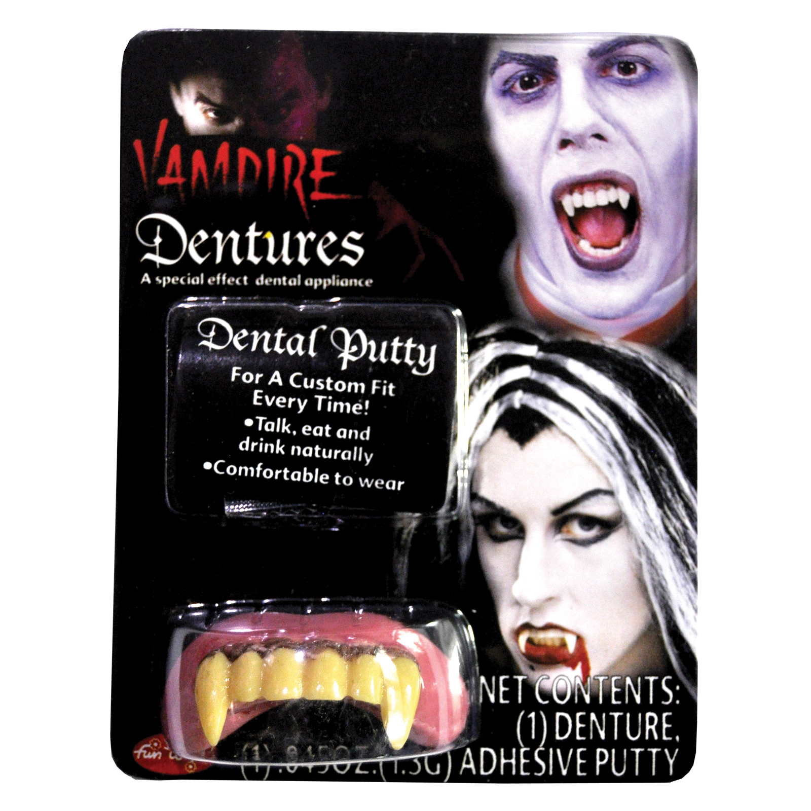 Big Bubba Vampire Teeth Costume Accessory
