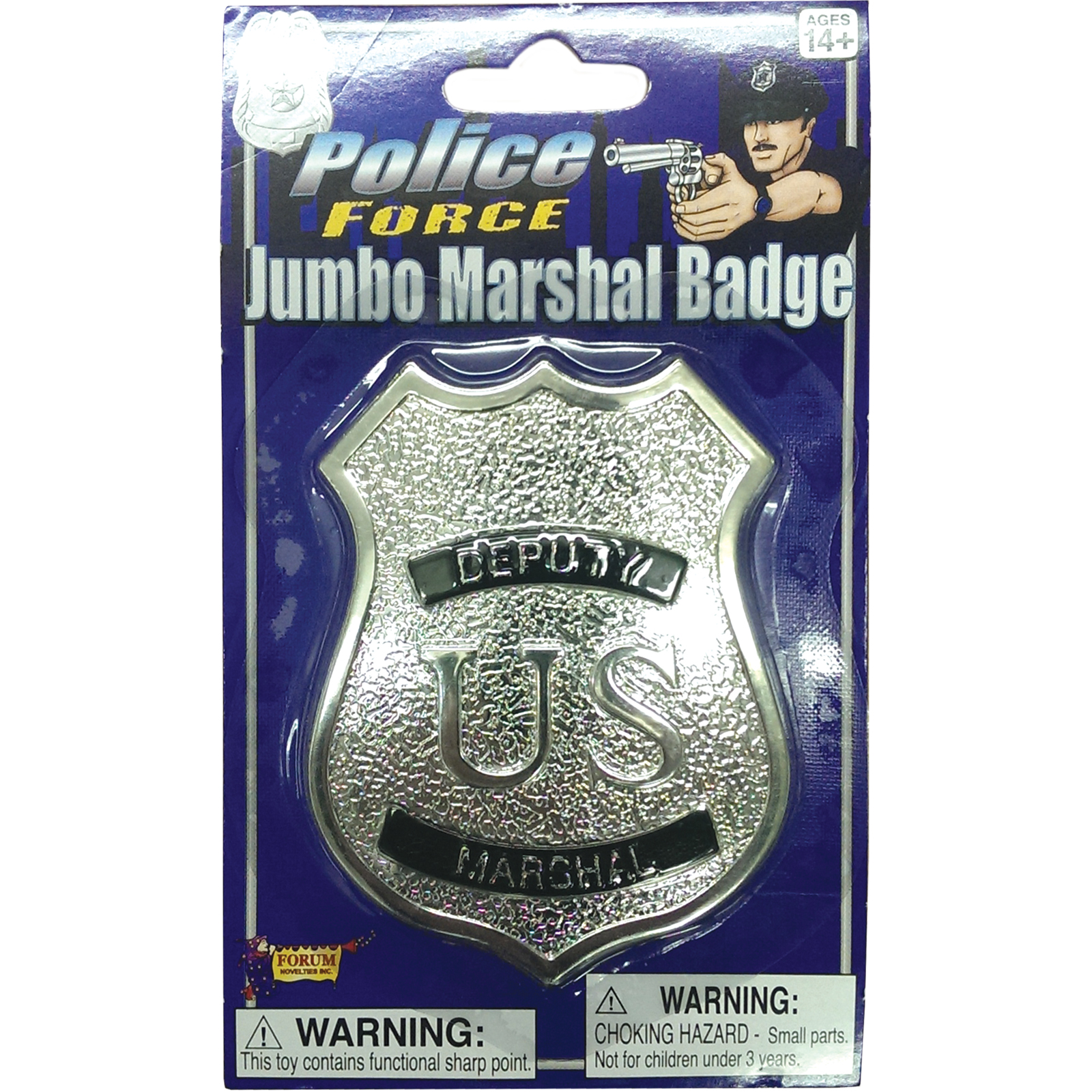 Deputy Marshal Badge Costume Accessory