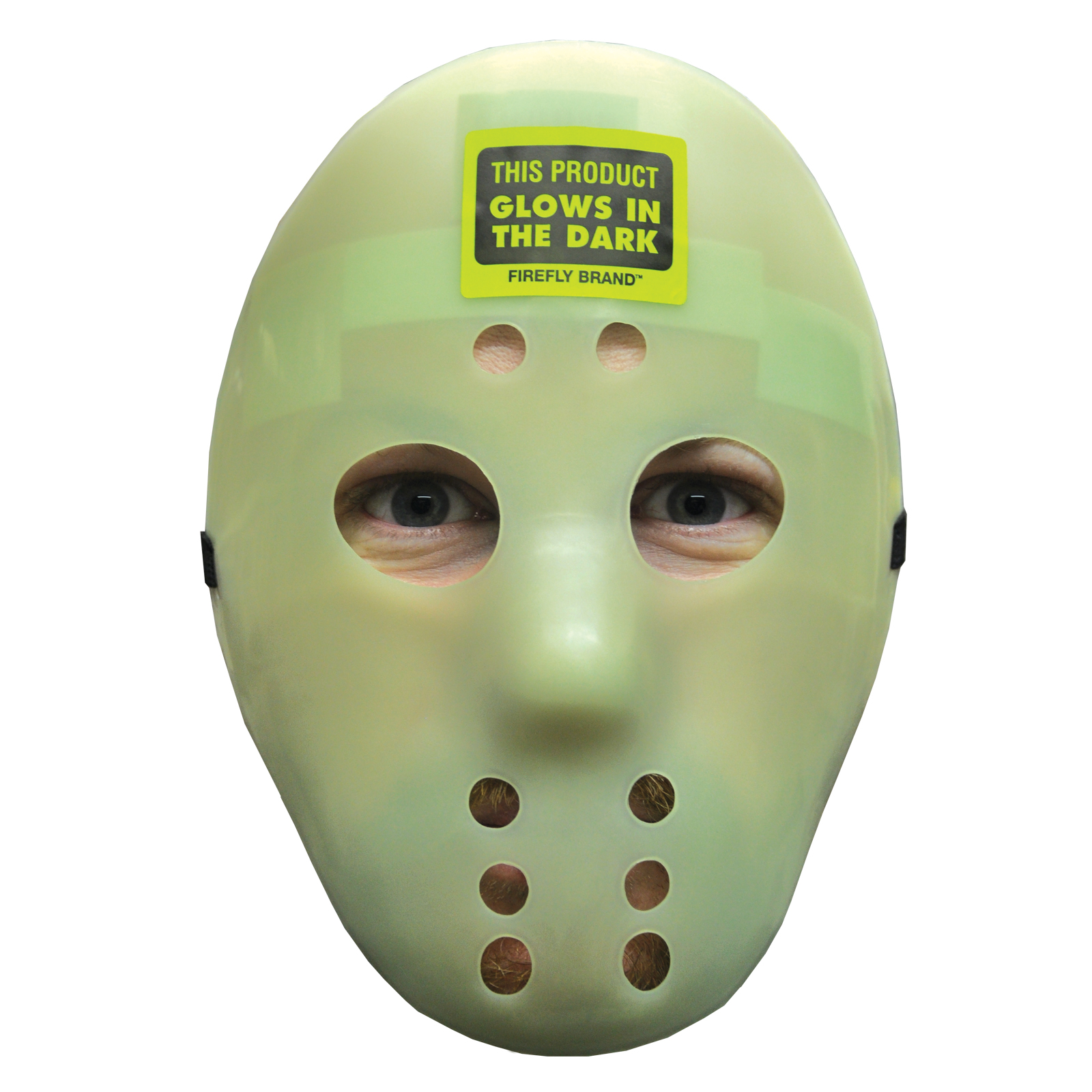 Hockey Mask Glow Costume Accessory
