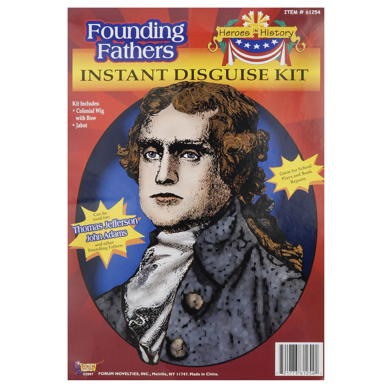 Heroes In History Jefferson Costume Accessory