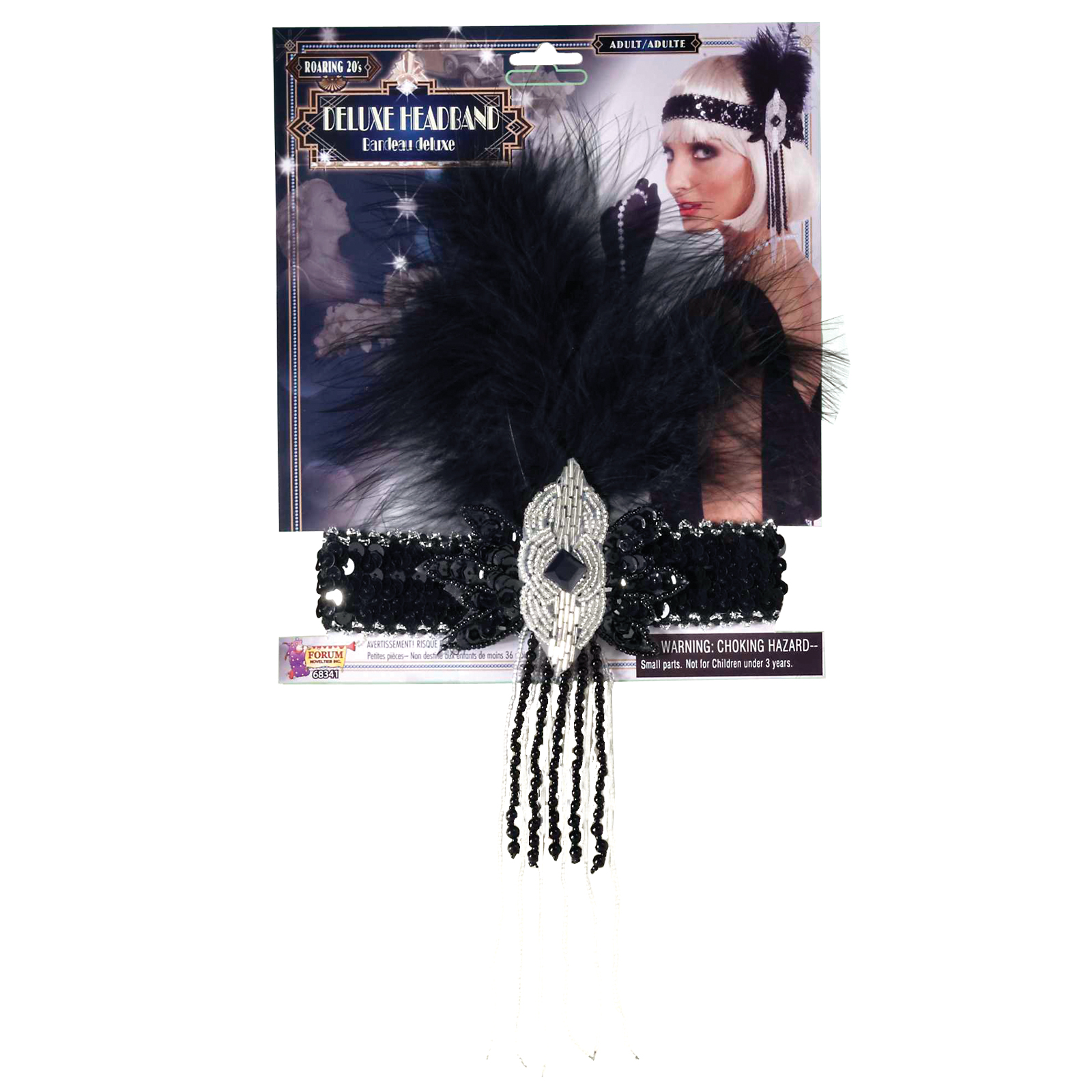 Flapper Deluxe Adult Headband Costume Accessory