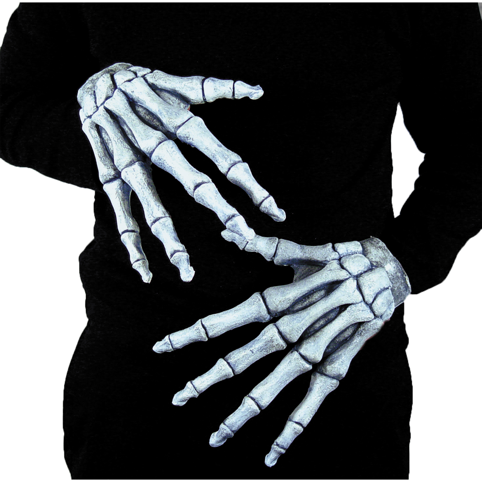 Hands Ghostly Bones Costume Accessory