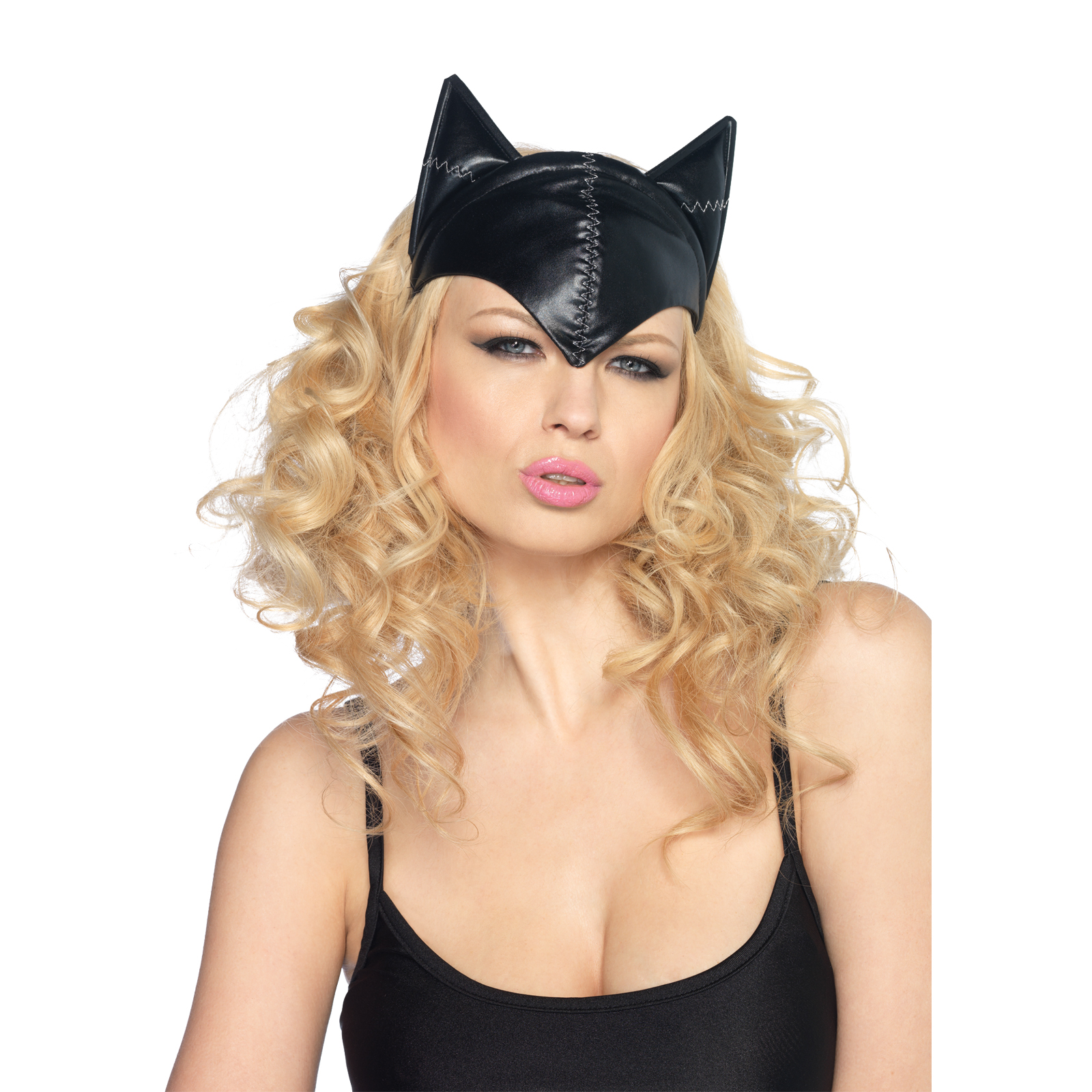 Feline Femme Fatale Cat Mask Costume Accessory