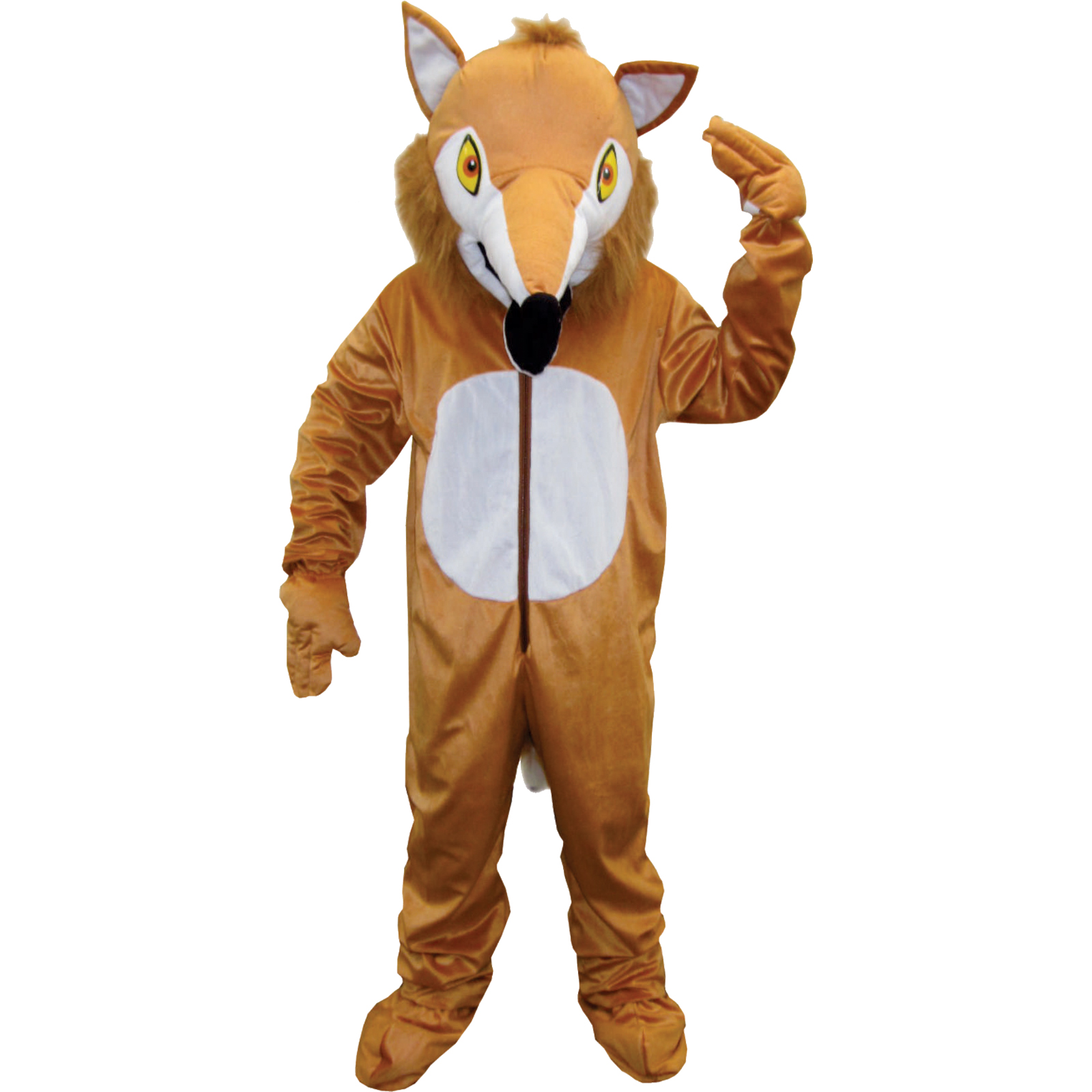 Men&#8217;s Fox Mascot Costume Size: One Size Fits Most