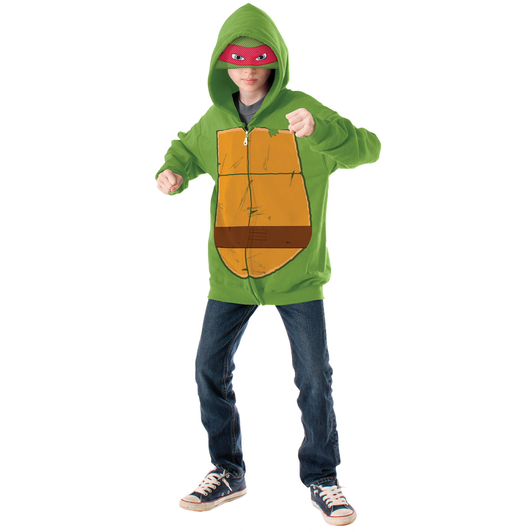 Boy's Teenage Mutant Ninja Turtles Raphael Hoodie Costume