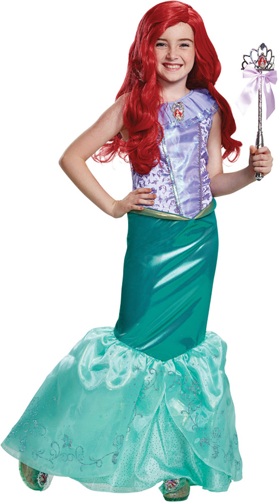 Girl's Ariel Deluxe Costume - The Little Mermaid
