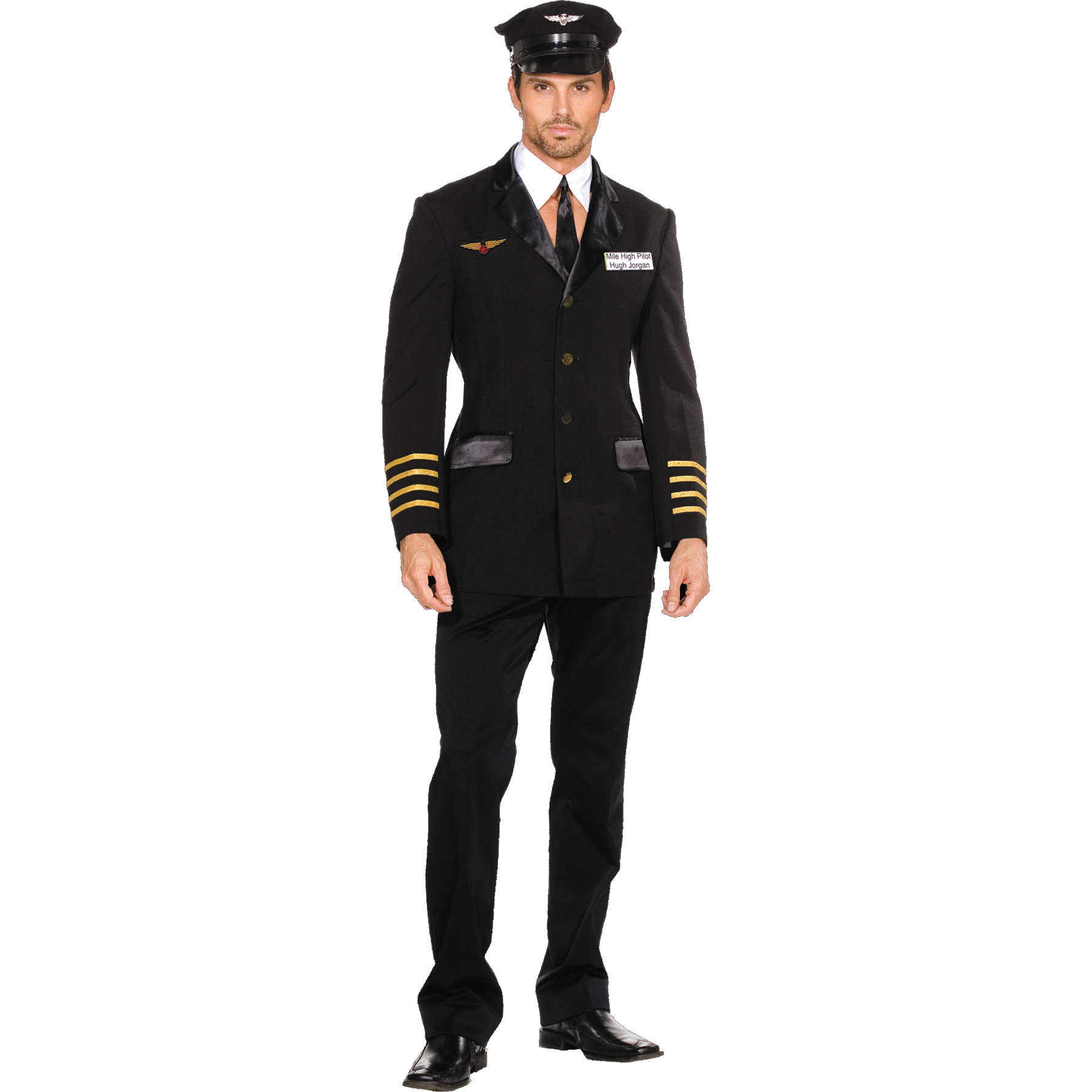 Men's Pilot Hugh Jorgan Costume