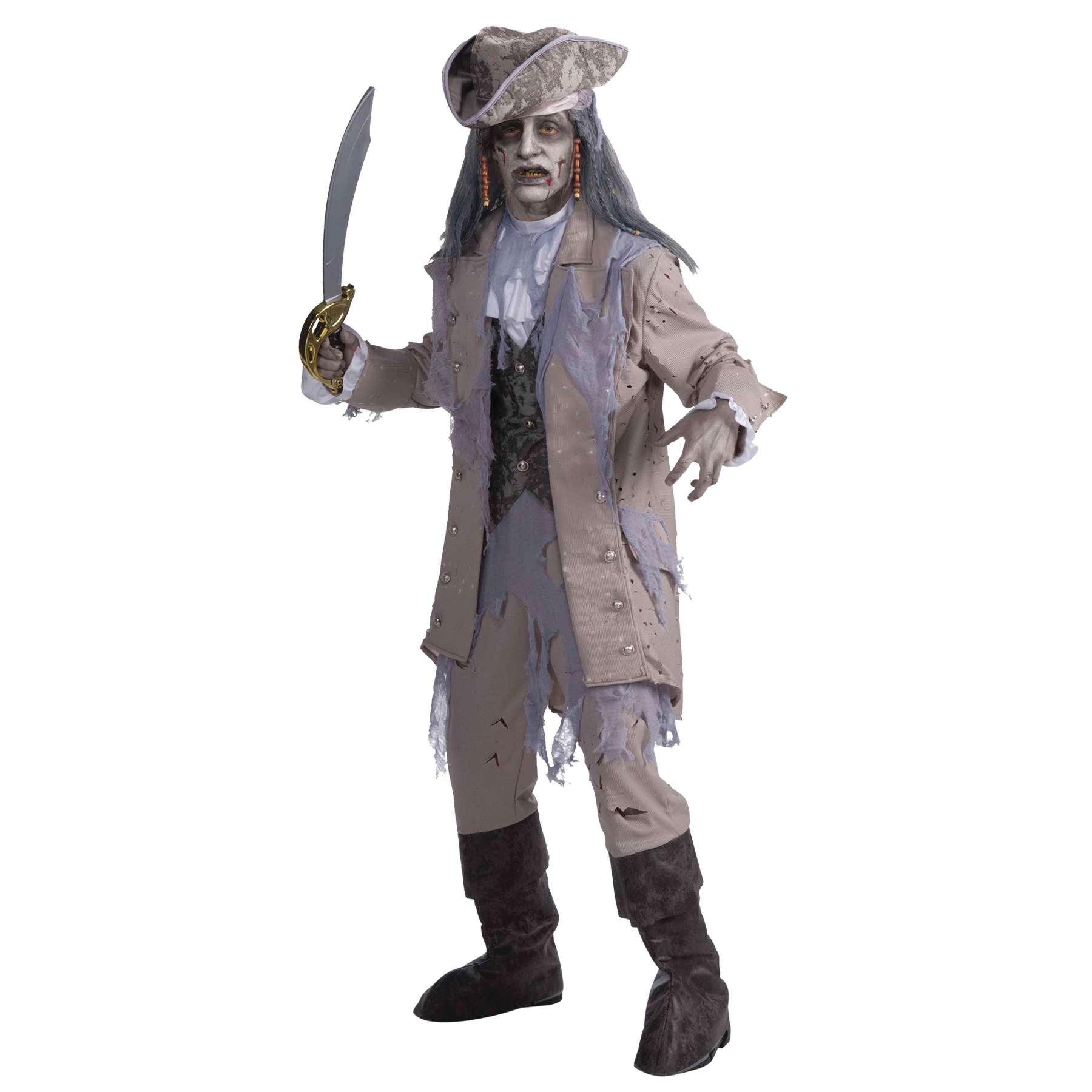 Men's Zombie Pirate Costume