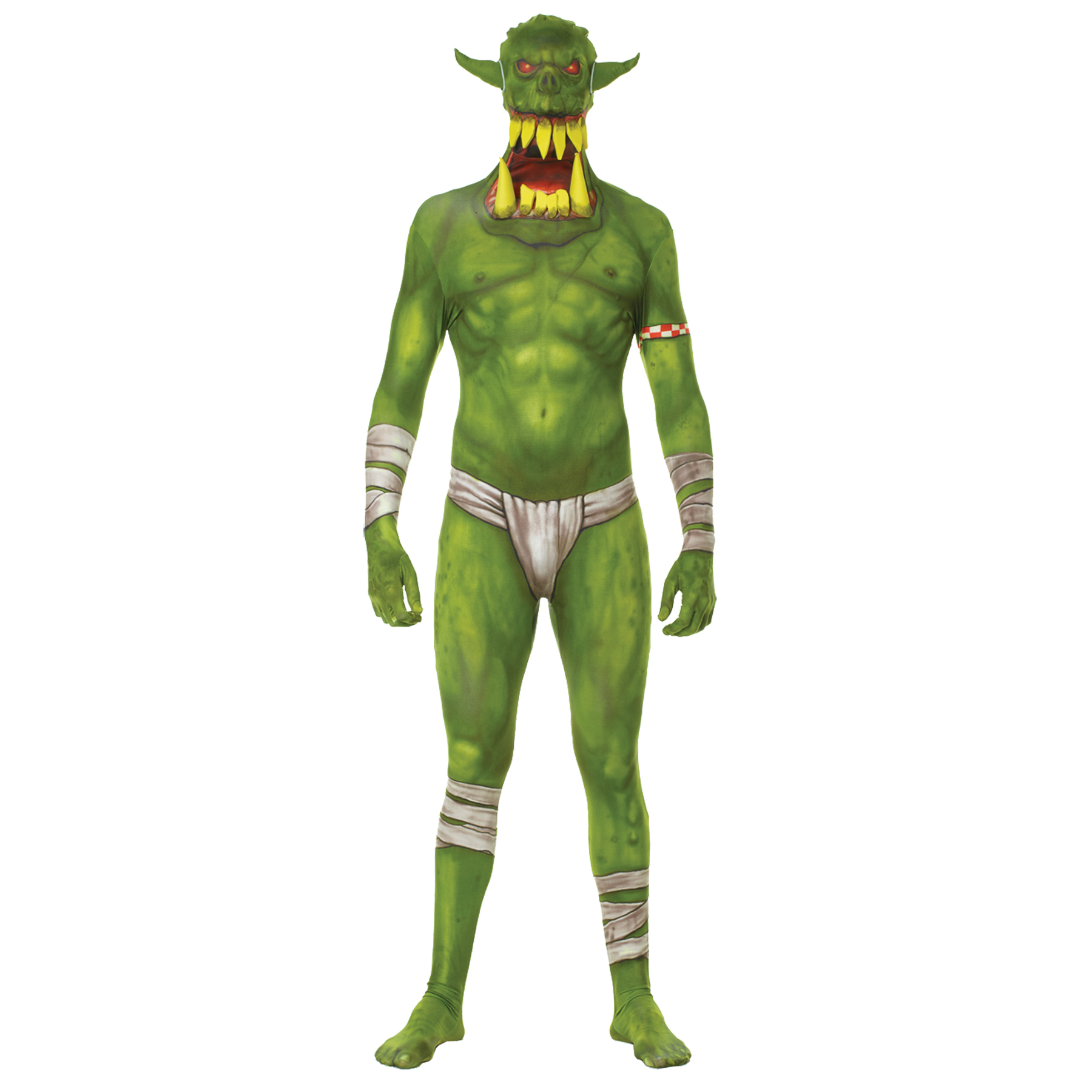 Men's Morph Jaw Dropper Green Costume