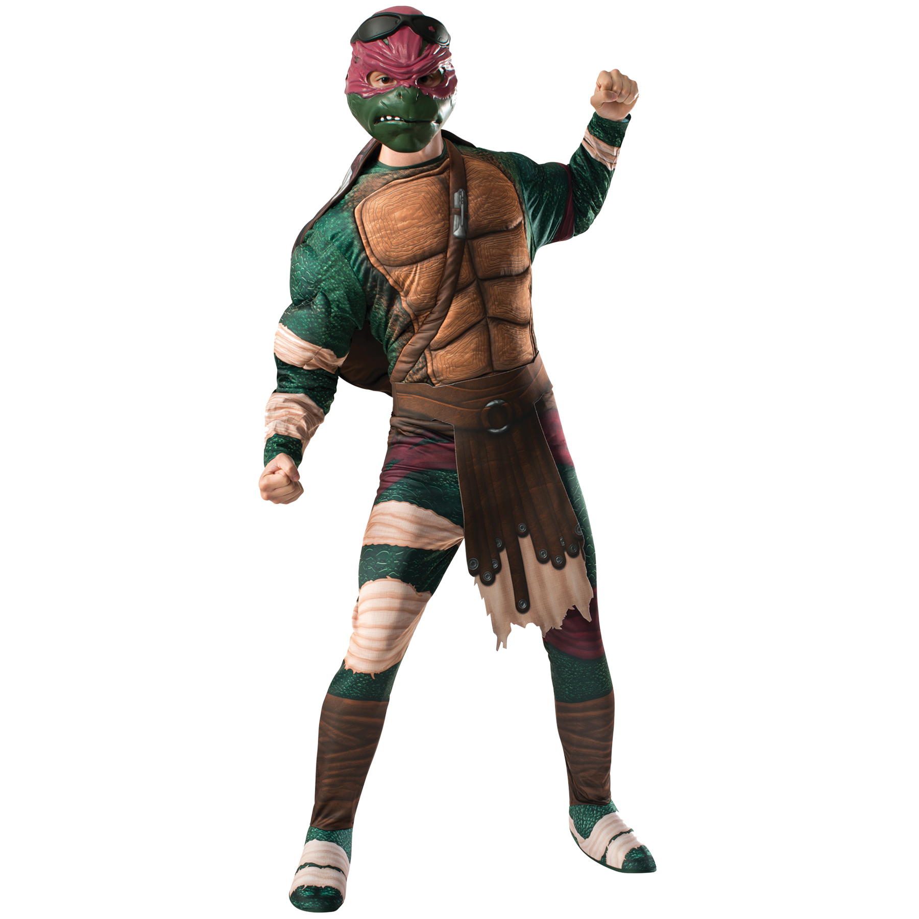 Men's Deluxe TMNT2 Raphael Costume