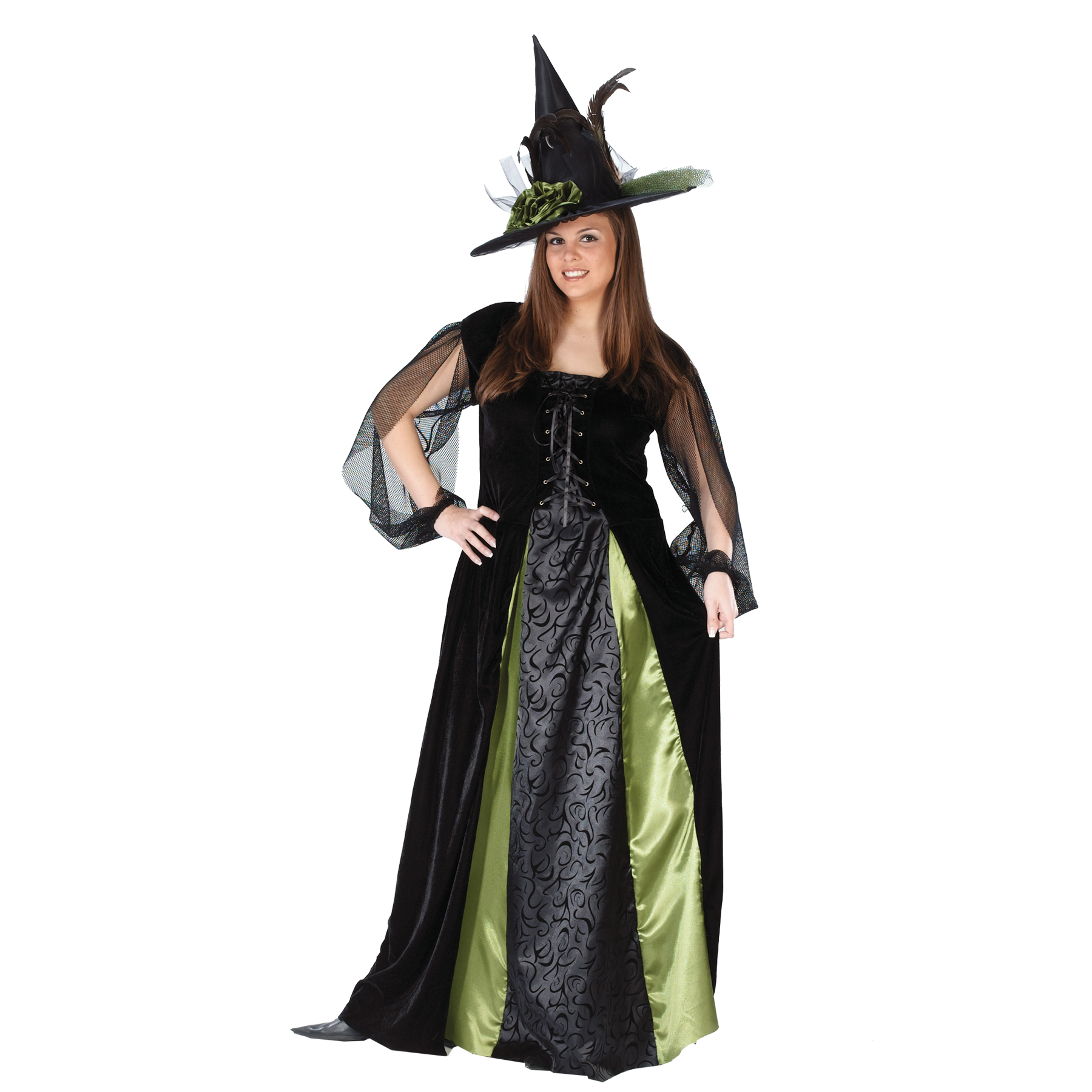 Women's Witch Goth Maiden Costume