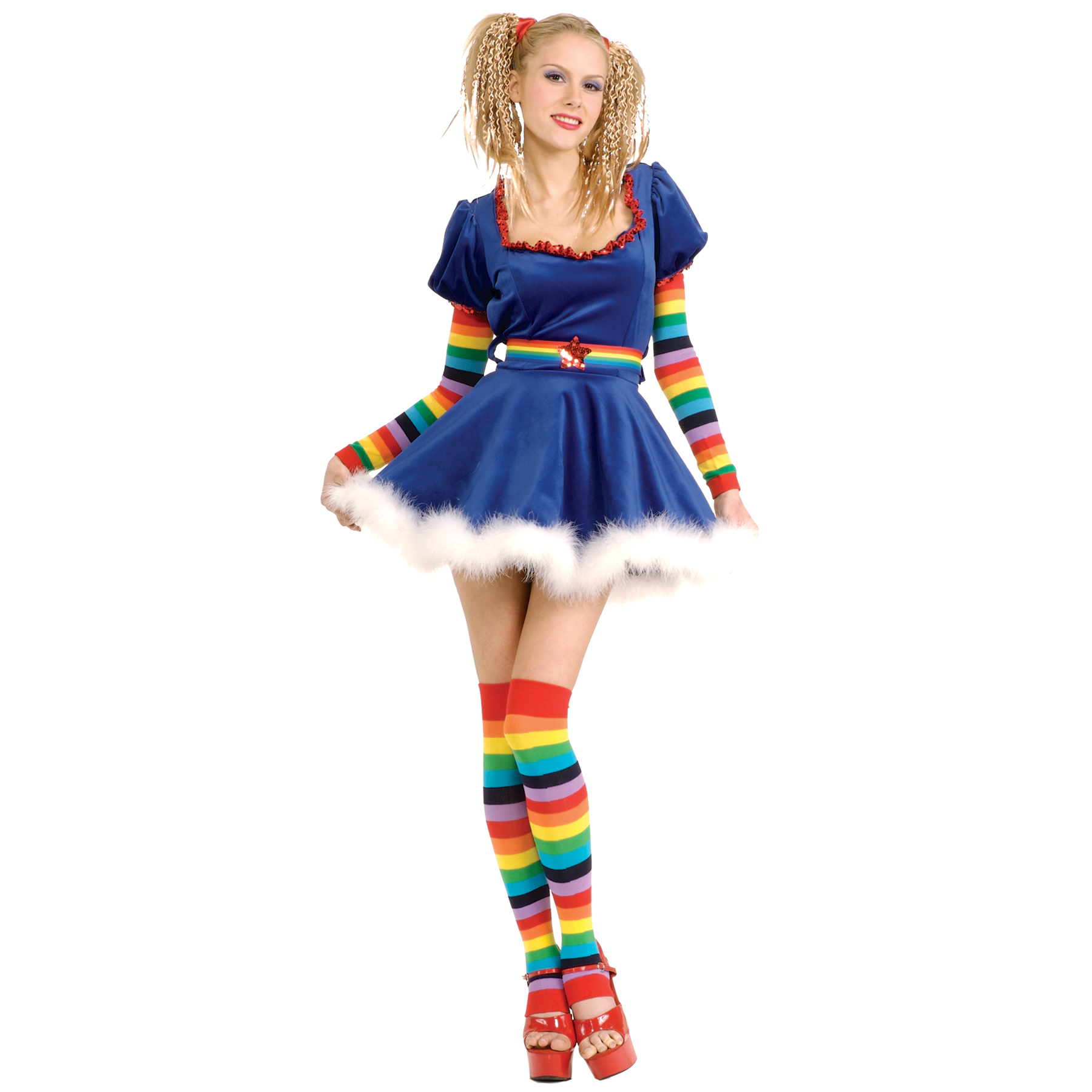Women's Rainbow Girl Costume