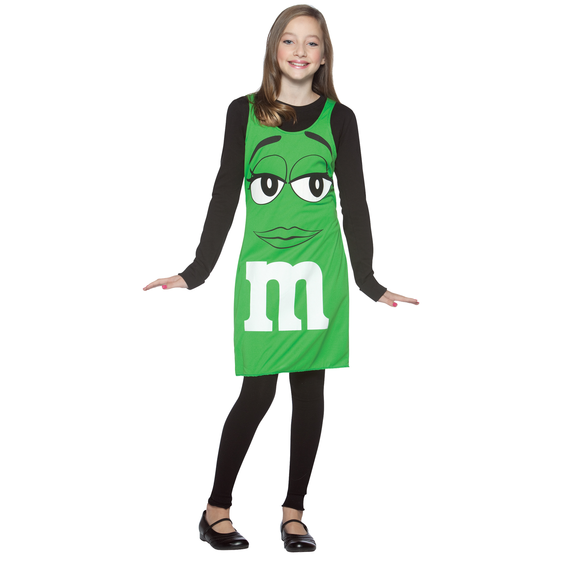 Women's M&M Green Tank Dress Costume