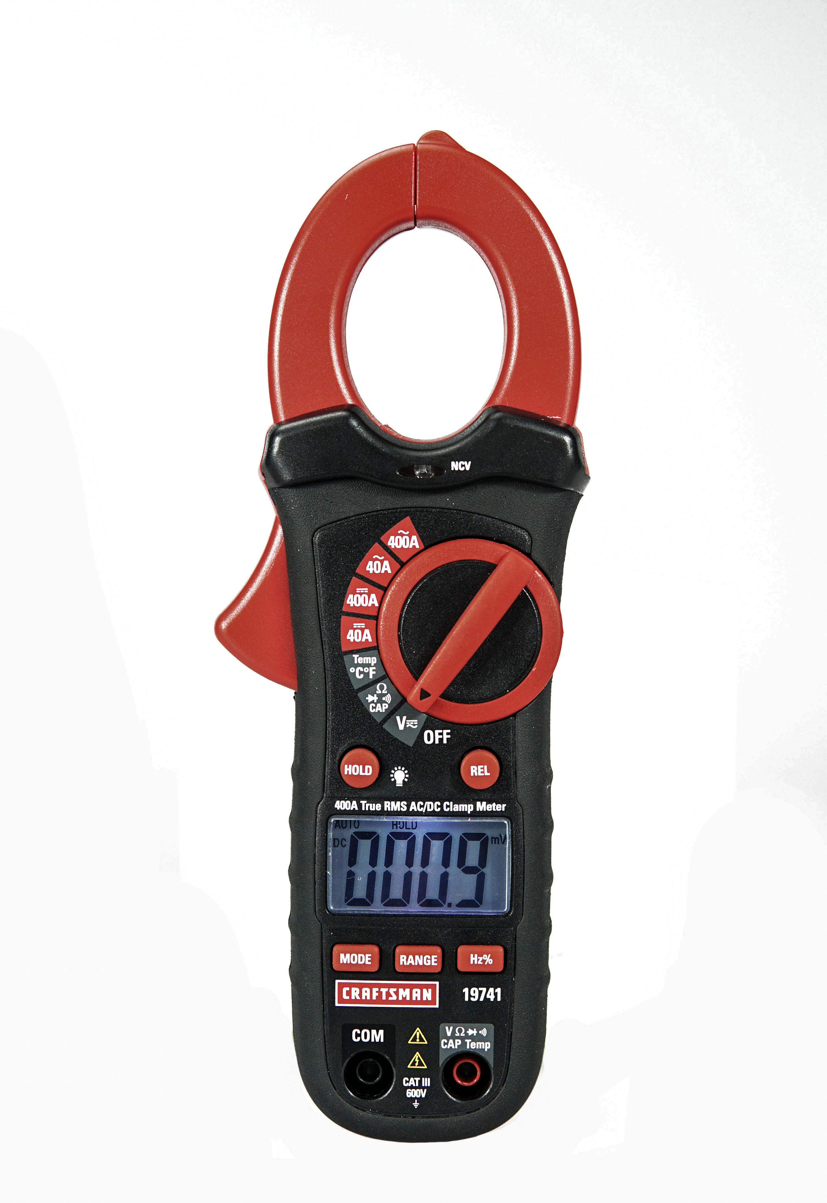 Craftsman 400A AC/DC True RMS Clamp Meter