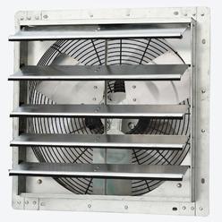 iLIVING ILG8SF18V 18 in. Variable Speed Shutter Wall-Mounted Exhaust Fan